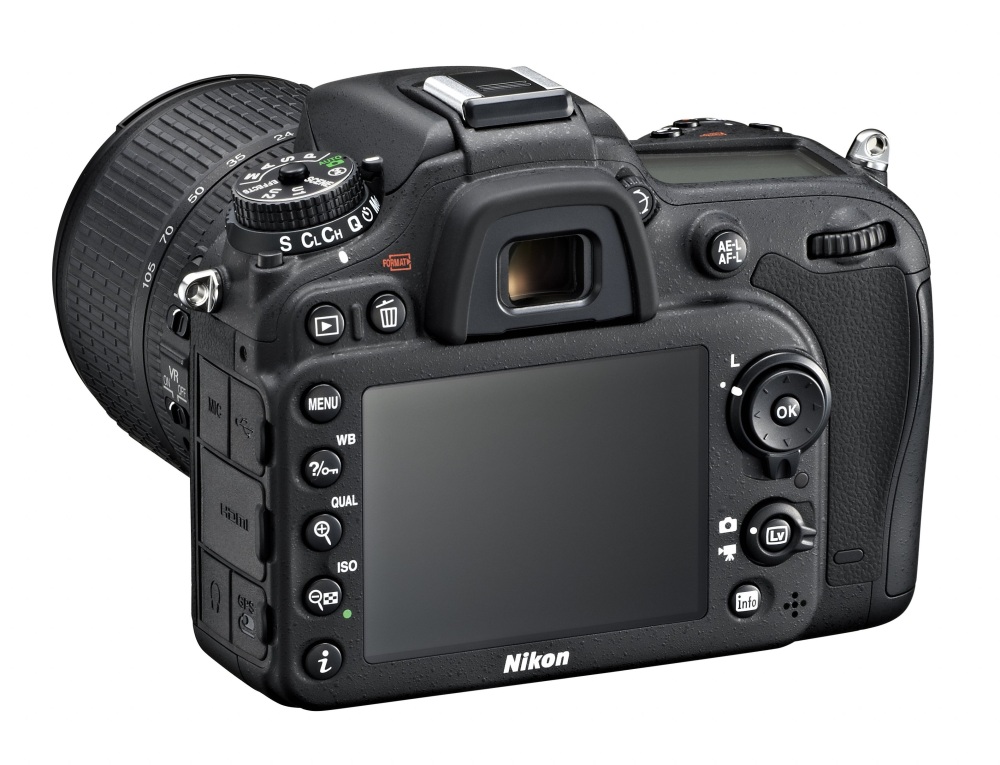 Зеркальная фотокамера Nikon D7100 - дисплей