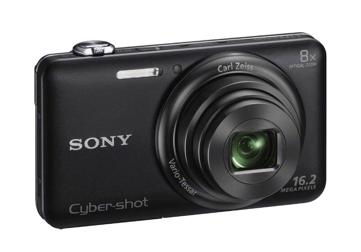 Компактная фотокамера Sony WX80 черный