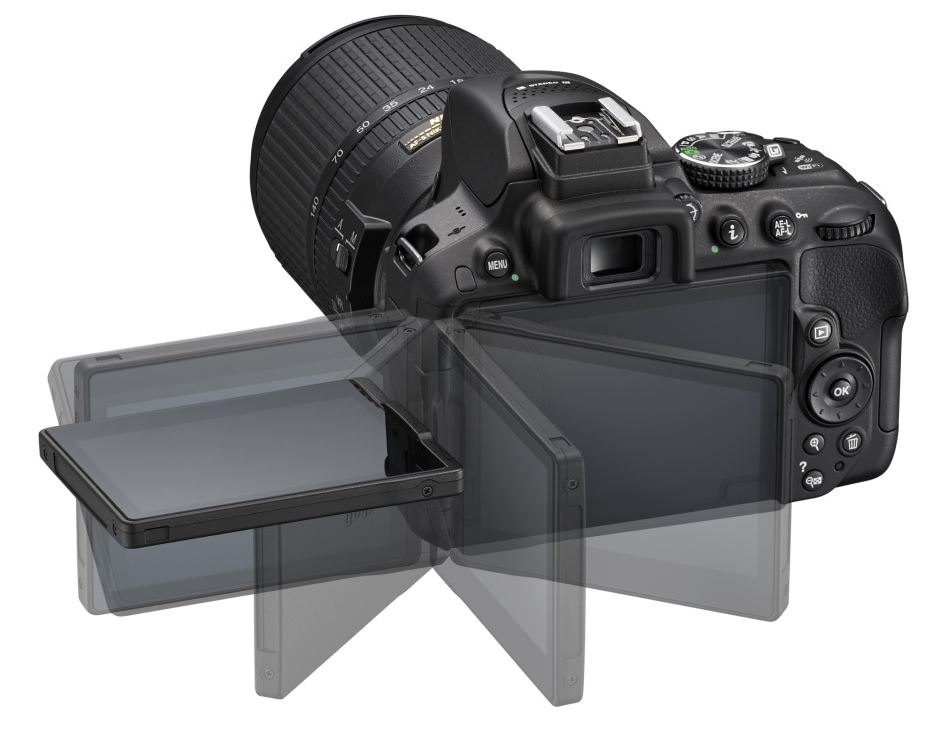 Зеркальная фотокамера Nikon D5300 - дисплей