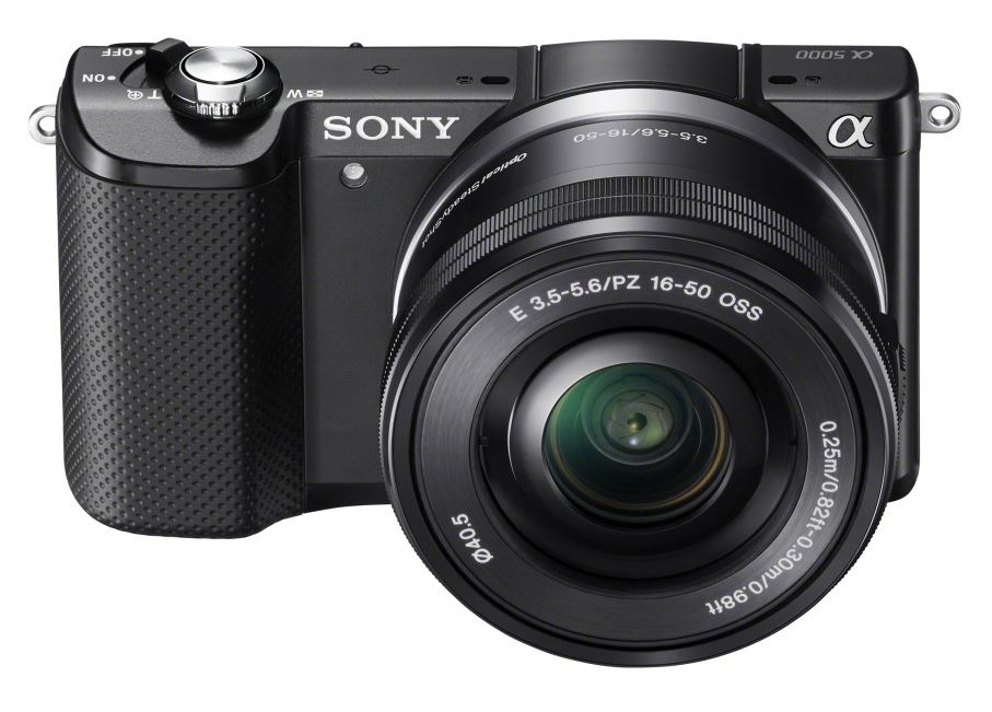 Беззеркальная фотокамера Sony A5000 - черная