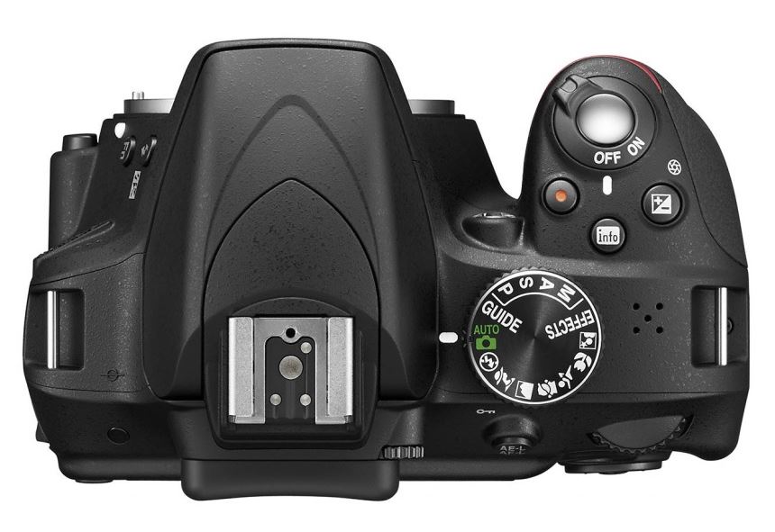Зеркальная фотокамера Nikon D3300 - управление
