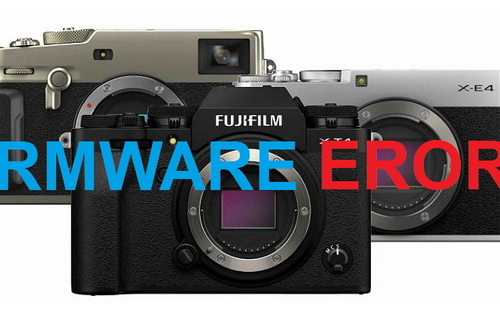 Fujifilm временно ограничила обновление камер X-T4, X-Pro3 и X-E4