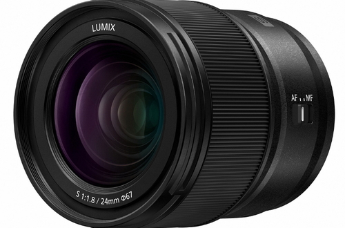 Panasonic  анонсировала объектив Lumix S 24 mm F1.8