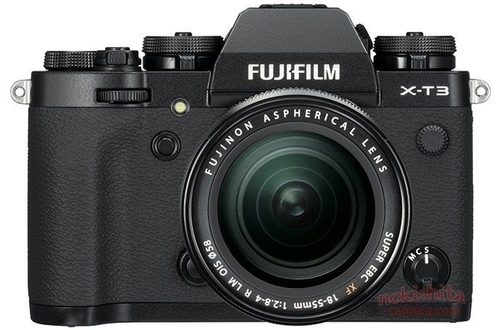 Первые изображения Fujifilm X-T3