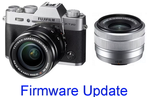Fujifilm обновила прошивку для камеры XT-20 и объектива XC15-45 mm F3.5-5.6