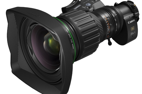 Canon усиливает линейку вещательных 4K объективов новым гибридным зумом CJ20ex5B