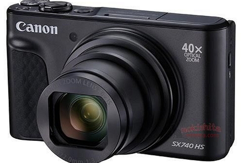 Новые спецификации и изображения Canon PowerShot SX740 HS