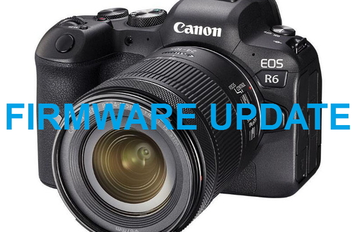 Доступны новые прошивки для камер Canon EOS R6, EOS R7 и EOS R10.