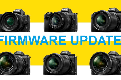 Камеры Nikon серии Z получили новые прошивки