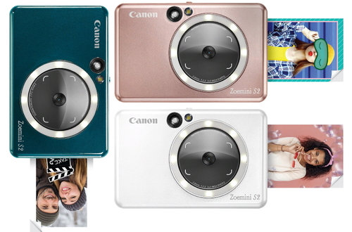 Canon расширяет модельный ряд фотокамер с функцией мгновенной печати и представляет новое устройство 2 в 1 - ZOEMINI S2