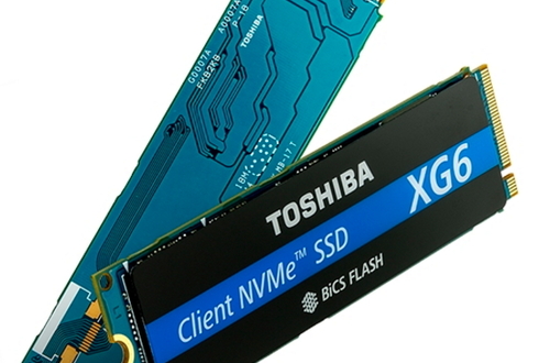 Toshiba представляет серию XG6 – первые SSD-накопители на основе 96-слойной трехмерной флеш-памяти