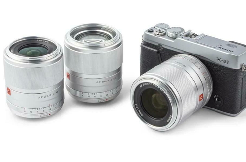 Серебристые версии объективов Viltrox для Fujifilm X