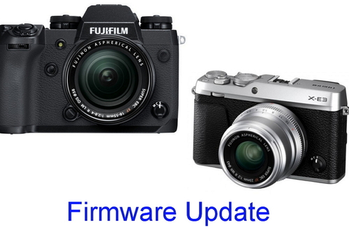 Fujifilm выпустила новые прошивки для камер X-H1 и X-E3