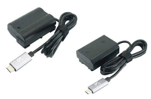 Фиктивные аккумуляторы ZILR USB Type-C для беззеркальных камер