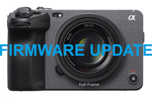 Sony обновила прошивку камеры FX3 до версии 2.00