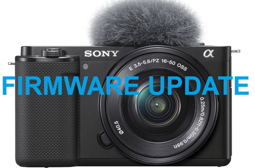 Sony обновила прошивку камер ZV-E10 и Alpha 9 II