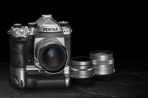 Лимитированный выпуск полнокадровой зеркальной фотокамеры PENTAX K-1 Limited Silver в новом эксклюзивном дизайне