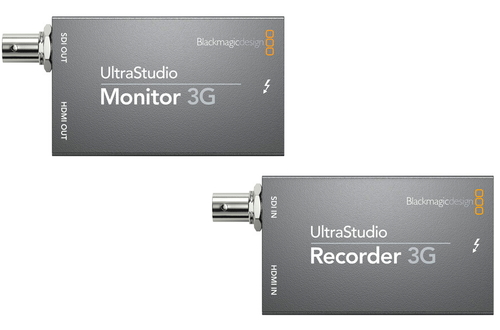 Blackmagic Design UltraStudio Monitor 3G и UltraStudio Recorder 3G - новые решения  для мониторинга и записи видеоконтента