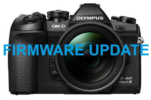 Доступны новые прошивки для камер Olympus OM-D E-M1X и OM-D E E-M1 Mark III	