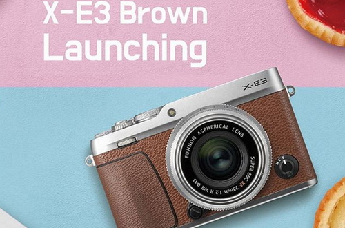 Fujifilm выпустила коричневую версию беззеркальной камеры X-E3