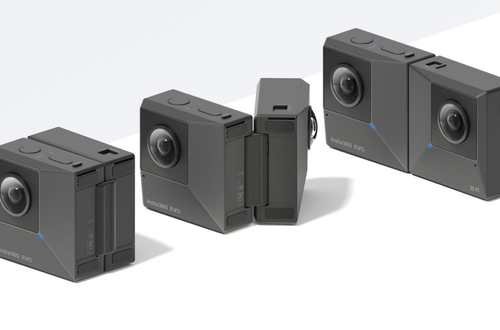 Insta 360 выпустила новую VR-камеру EVO со складной конструкцией