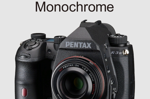 Новая цифровая зеркальная фотокамера PENTAX K-3 Mark III Monochrome