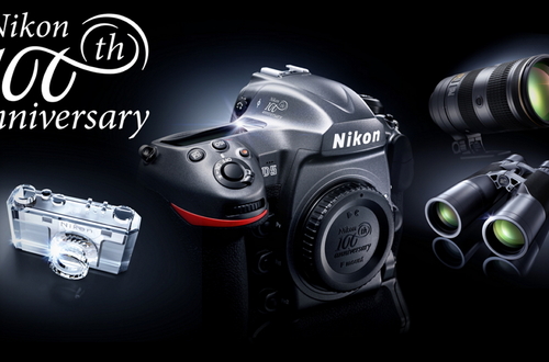 Nikon объявляет о выпуске моделей, посвященных столетнему юбилею