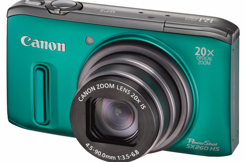 Обзор компактной фотокамеры Canon PowerShot SX260 HS