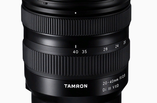 Tamron анонсировала зум-объектив 20-40 мм F/2.8 Di III VXD (модель A062) для байонета Sony E