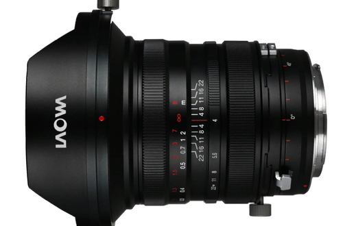 Объектив Laowa 20 mm f/4 Zero-D Shift для зеркальных и беззеркальных камер.