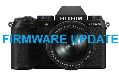 Fujifilm обновила прошивку камеры X-S20 до версии 1.12