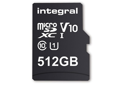 Integral представляет microSD-карту емкостью 512 Гбайт