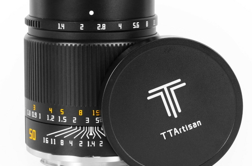Объектив TTArtisan 50 mm F1.4 для полнокадровых камер
