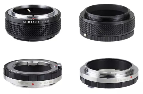 Новые адаптеры Shoten для беззеркальных камер Nikon Z