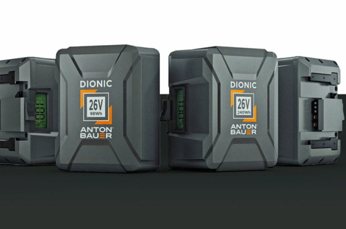 Anton Bauer расширяет серию Dionic за счет батарей B-Mount