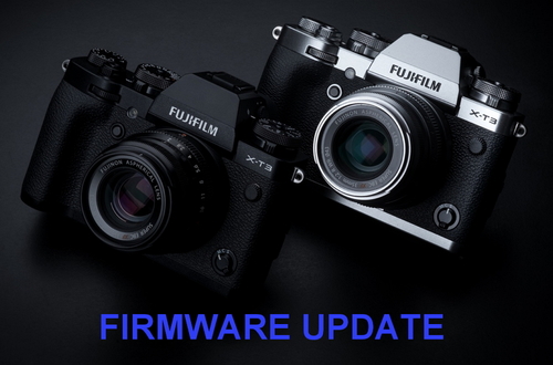 Обновление прошивки для Fujifilm X-T3