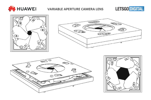 Huawei разрабатывает камеру для смартфонов с классической конструкцией диафрагмы