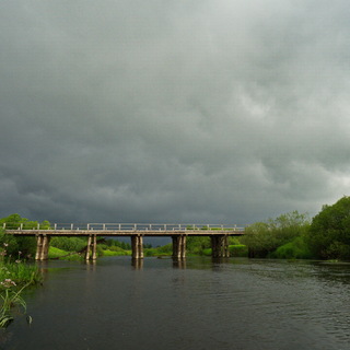 Мост под  деревней Чернея.