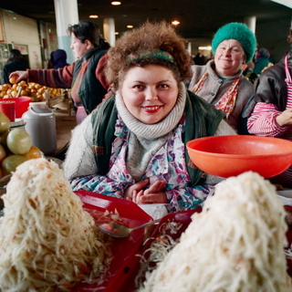 032 Фермерский рынок в Волгограде.