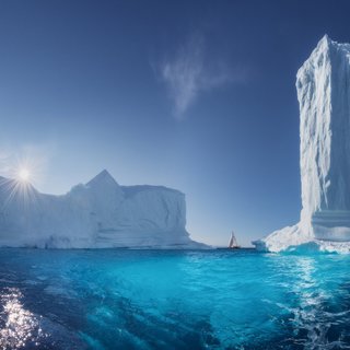 1 место. Номинация: Красоты природы. Небоскребы Гренландии. Даниил Коржонов