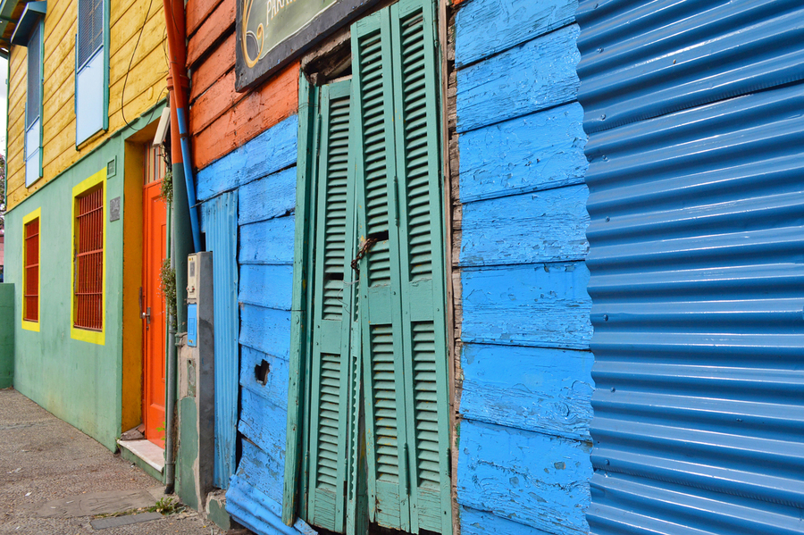 Буэнос-Айрес. Цветной квартал Ла Бока