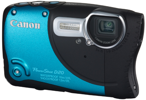 Фотокамера Canon PowerShot D20