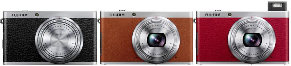 Компактная фотокамера FUJIFILM XF1 - три цветовых решения