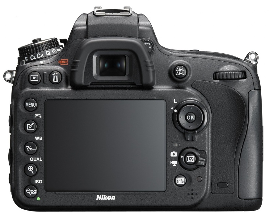 Цифровая зеркальная фотокамера Nikon D600 - дисплей