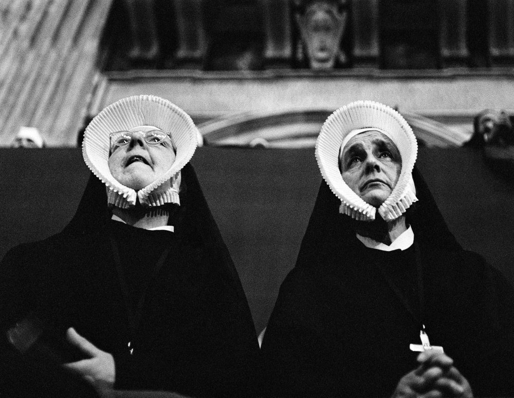 В соборе Святого Петра, Рим 1955