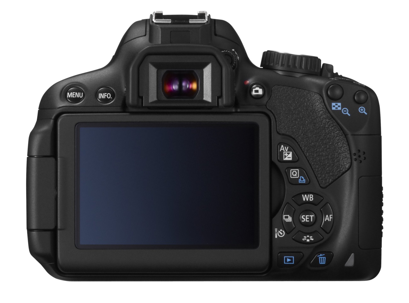 Зеркальная цифровая фотокамера Canon EOS 650D - дисплей
