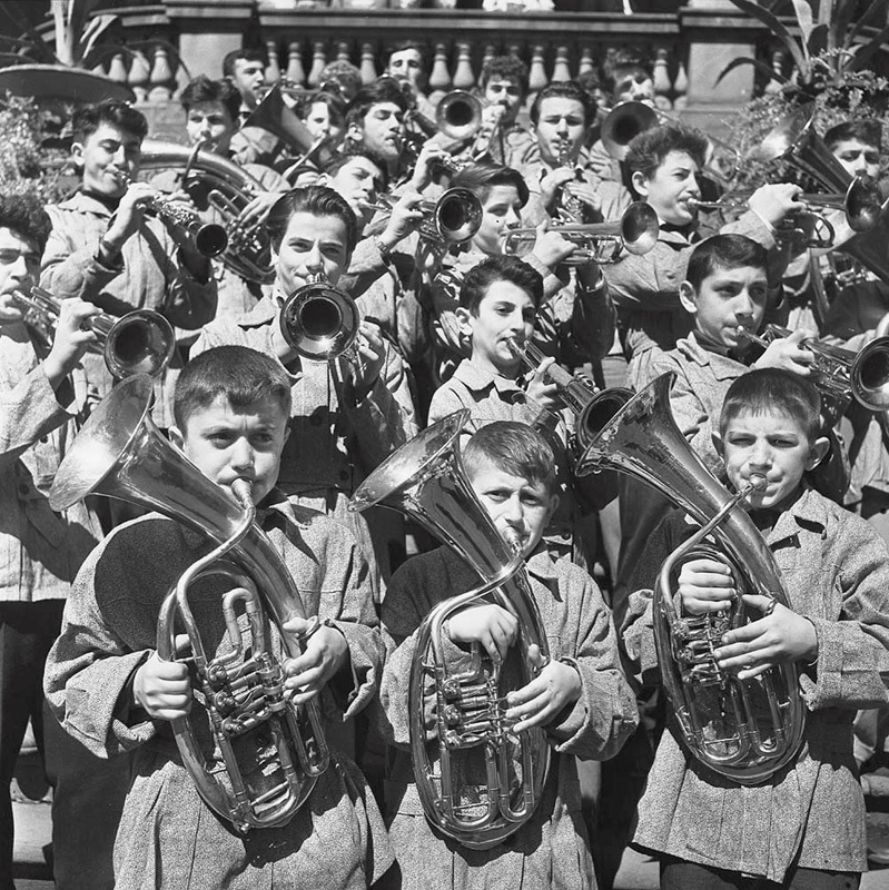 2. Тбилиси. Юные музыканты дворца пионеров. 1959