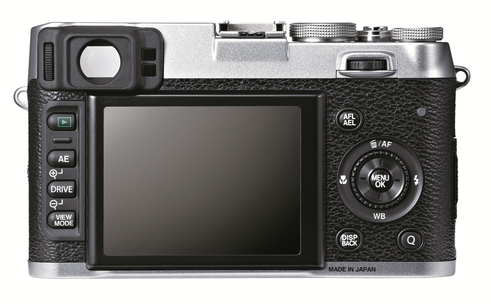 Компактная фотокамера FUJIFILM FinePix X100S - дисплей