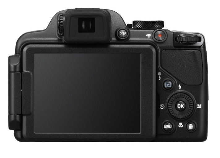 Компактная фотокамера Nikon COOLPIX P520 - дисплей прямой
