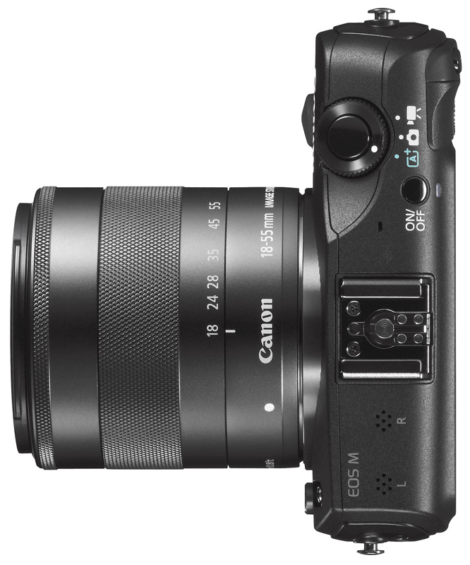 беззеркальная цифровая фотокамера Canon EOS M - управление